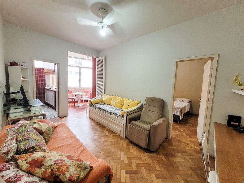 Confortável apartamento en Copacabana!