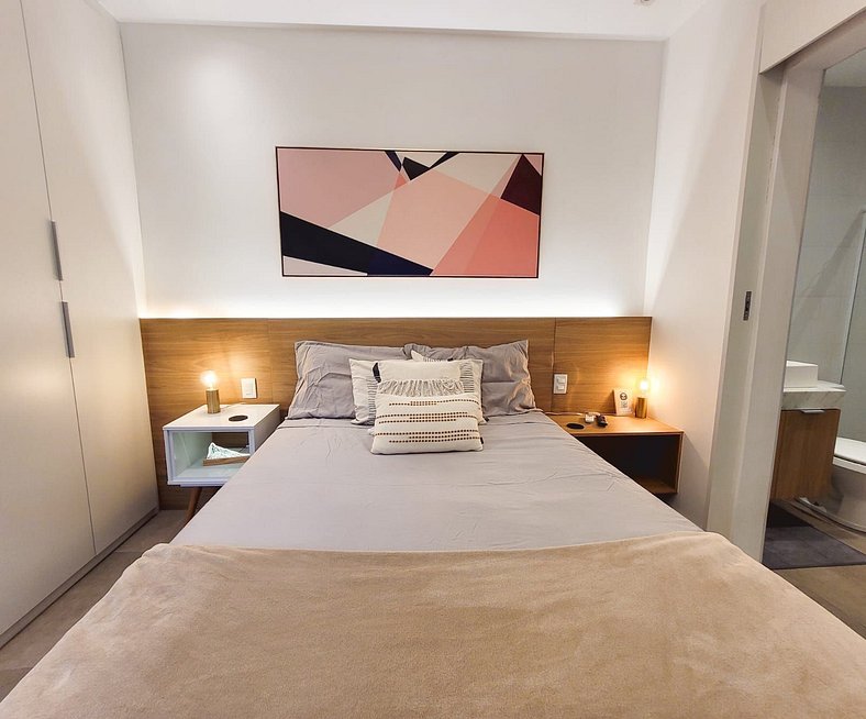 Elegante apartamento de 1 dormitorio en Copacabana