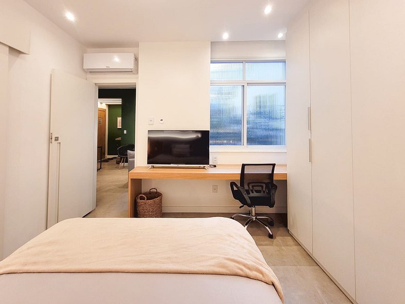 Elegante apartamento de 1 dormitorio en Copacabana