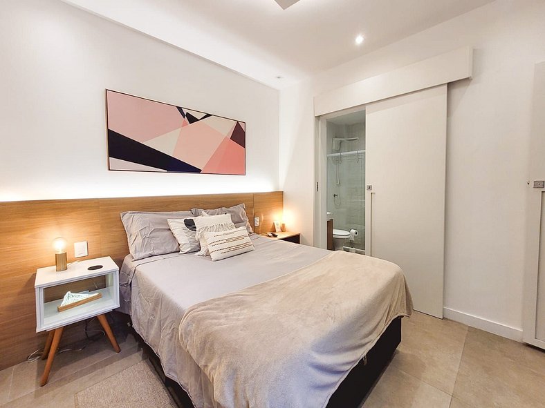 Elegante apartamento de 1 dormitorio en Copacabana