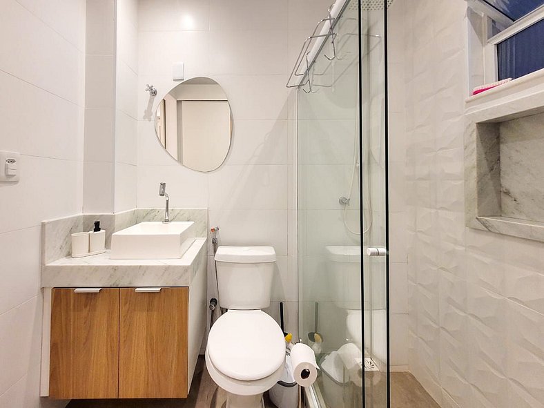 Elegante apartamento de 1 dormitorio en Copacabana