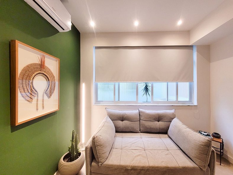 Elegante apartamento de 1 dormitorio en Copacabana