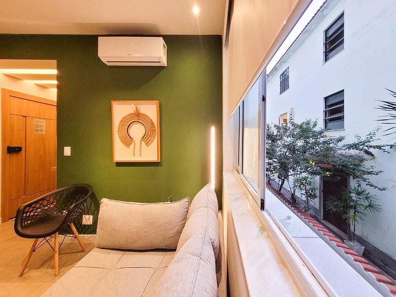 Elegante apartamento de 1 dormitorio en Copacabana