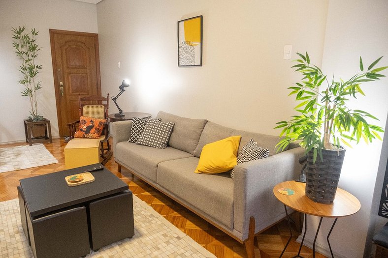 Lindo apartamento de 2 quartos