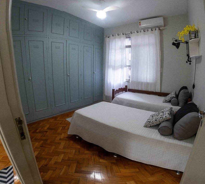 Lindo apartamento no coração de Copacabana